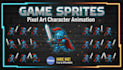 design and animate pixel art character games sprites and sprite sheets