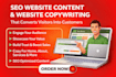 seo website content, website copy and sales copy