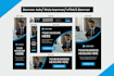 build responsive webflow websites, animated banners and interactive web banners