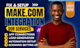 create make com automation scenario setup make com scenario fix make com issues