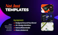 design modern ai vibe coded websites and landing pages
