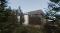 create a 3d render of a house