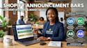 setup shopify announcement bar avada  announcement  promo custom coding