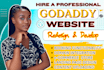 design responsive godaddy website, redesign godaddy website builder godaddy SEO
