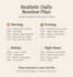 create a personalized routine and life reset plan