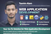 build full stack web applications using PHP and python flask