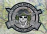 design military skull tank commander patch logo