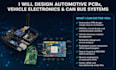 design automotive pcbs, vehicle electronics and can bus system