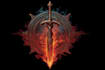 create a custom dnd, fantasy, sci fi, rpg game logo