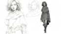 draw sketches with your character