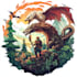 design a custom fantasy logo