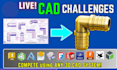 do reverse engineering from 3d scan, stl, obj and photo to step cad model