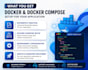 dockerize your application using docker and docker compose