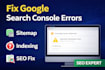 fix google indexing issues and index your website fast