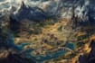 make fantasy map illustration