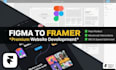 create a responsive ai framer website design or figma to framer landing page