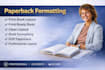 paperback formatting print book formatting book layout edit book formatting