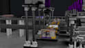 do factory automation animation 3d robotic animation assembly line animation