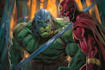 marvel or dc comic style custom illustration