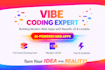 be your vibe coding expert using base44, v0, and loveable for building ai mvps