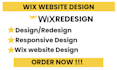 wix website design redesign website wix redesign website