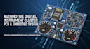 automotive digital instrument cluster pcbs embedded system esp32 speedometer rpm
