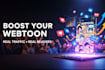 promote your webtoon webcomic, tapas manga comic promotion