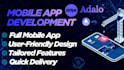 build no code app with adalo bubble io glide flutterflow mobile app