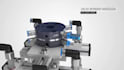 create a industrial 3d animation for machinery  animation and robots factory