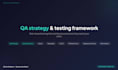 design your software architecture, QA strategy, and technical roadmap