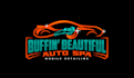 design outstanding car, autoshop logo