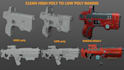 do professional uv unwrapping, topology optimization, and texture baking