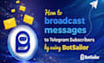 create bulk telegram account, group, channel, mass dm, subscription telegram bot