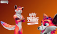 create custom vrchat avatar, 3d furry vtuber, nsfw 3d model, vr character