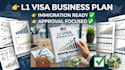 draft an l1 visa business plan for immigration approval