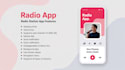 develop android ios radio station app broadcast radio app