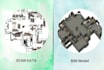 convert point cloud to accurate revit bim model, scan to bim