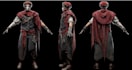 ue5 3d game character,game props, cloth simulation,retopology,pbr texture, rig3d