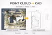 create cad topographic plan from point cloud data dwg