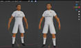 model custom 3d low poly character game ready low poly 3d character rig, texture