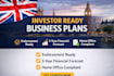 develop a professional business plan for UK startup and visa