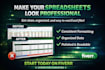 clean and standardize your inventory or parts spreadsheet