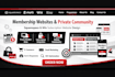 squarespace community membership private group subscription wix website design
