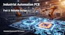 design industrial automation pcb and plc control circuit