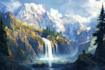 design stunning fantasy landscape