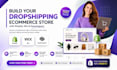 build shopify wix squarespace dropshipping ecommerce store