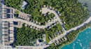 reconstruct 3d residential development,housing community,urban planing,rendering