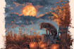 draw atmospheric illustration for you