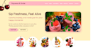 create responsive frontend website using HTML CSS javascript