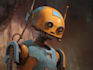 design cute and fun robot character illustrations